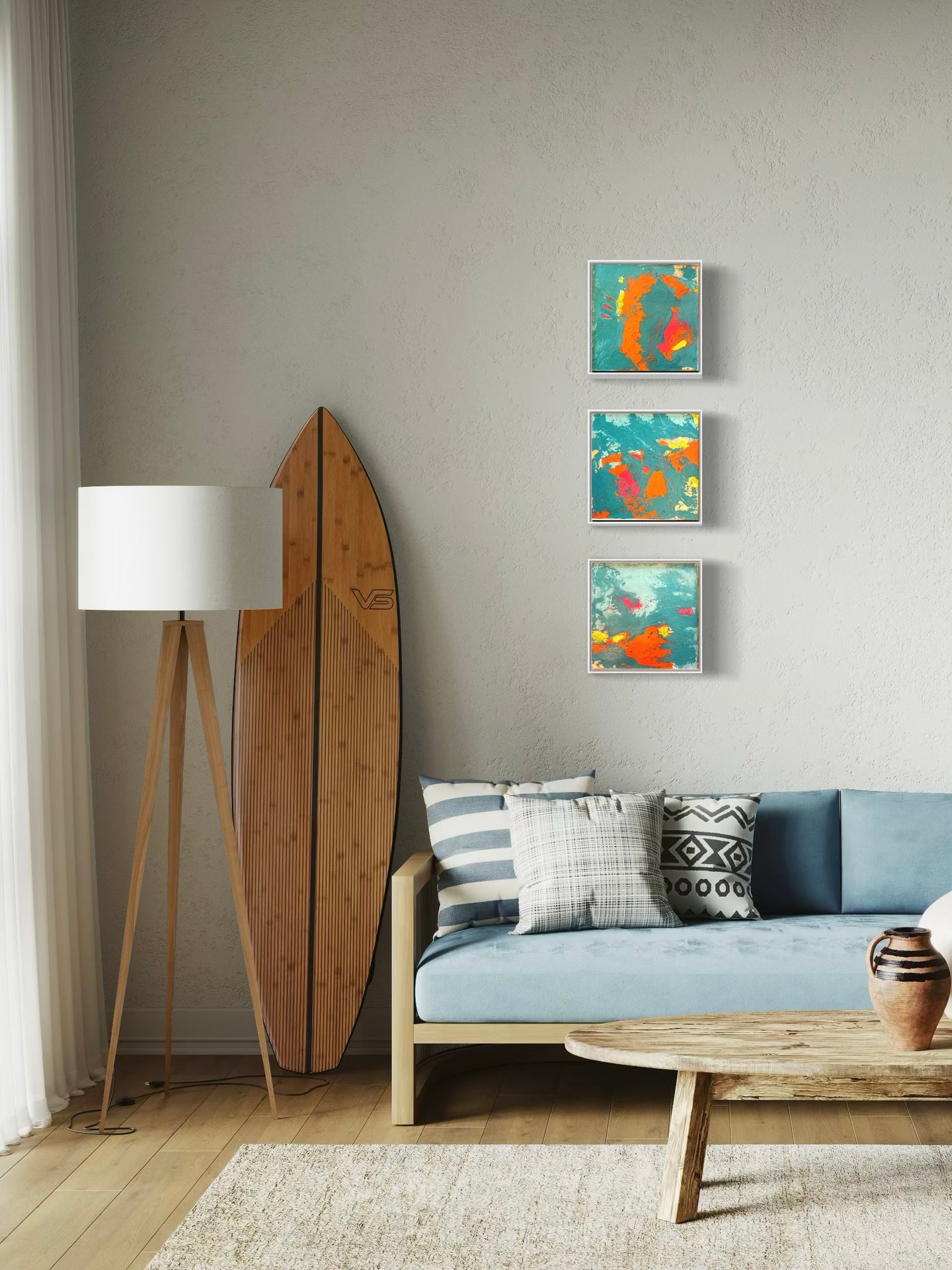 Triptych: Islands of My Mind